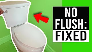 Toilet Wont Flush  How to Repair [upl. by Cykana]