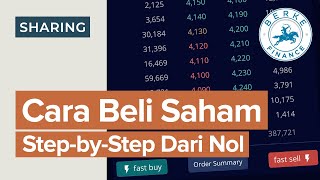 Cara Daftar Sekuritas dan Beli Saham StepbyStep Dari Nol [upl. by Ailegna541]