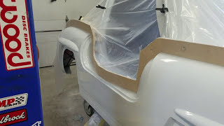 300 SL Gullwing replica making a fiberglass mold video1 [upl. by Yrrap]