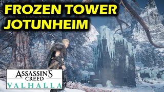 Dugrs clue Frozen Broken Tower Wealth Chest Key Location  Jotunheim  Assassins Creed Valhalla [upl. by Introk]