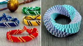 10 Easy DIY Friendship Bracelets And Accessories [upl. by Earlie427]