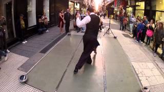 Incredible Tango  Florida amp Lavalle Street Dancers in Buenos Aires [upl. by Leeth]