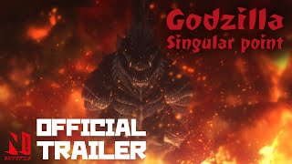 Godzilla Singular Point  Official Trailer  Netflix Anime [upl. by Eyaf489]