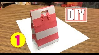 DIY  Paper Bag Tutorial 01 [upl. by Aryk602]