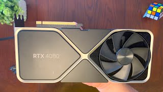 NVIDIA RTX 4080 Founders Edition Unboxing and Overview [upl. by Eisseb]