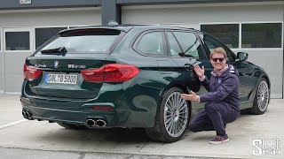 The 322kmh Alpina B5 Touring is the ULTIMATE SLEEPER [upl. by Normand]