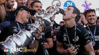 Americas Cup 2021 Day 7  EXTENDED HIGHLIGHTS  NBC Sports [upl. by Enelyad]