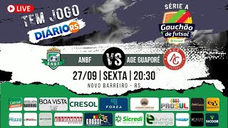 GAUCHÃO SÉRIE A DE FUTSAL 2024  ANBF X AGE [upl. by Angil]