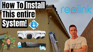 REOLINK 5MP POE CAMERA SETUP  ENTIRE SYSTEM QUICK amp EASY HOW TO [upl. by Ivad]