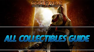 God of War Chains of Olympus  All Collectibles Guide HD [upl. by Etna]