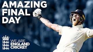 Headingley Final Day HIGHLIGHTS  Incredible Ben Stokes Wins Match  The Ashes Day 4 2019 [upl. by Anelrats]