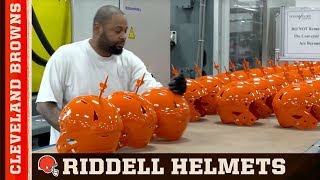 Inside The Making of a Riddell Helmet [upl. by Nahtnahoj979]