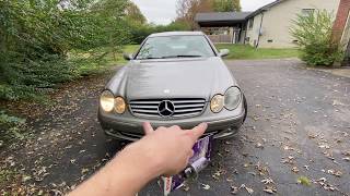 HowTo Replace Mercedes Headlight Bulbs EASY [upl. by Ereveniug676]