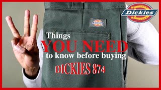 3 Things YOU NEED to know before buying Dickies 874 [upl. by Armalla397]