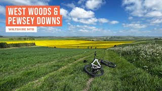 West Woods amp Pewsey Downs  Wiltshire MTB [upl. by Marwin1]