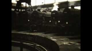 British Railways Steam 1960s Bletchley amp Saltley MPDs [upl. by Arinayed]