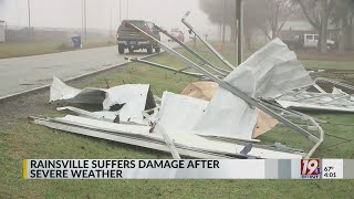 Rainsville Suffers Tornado Damage [upl. by Aylward]