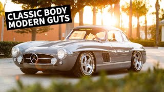 Cloning a 1M Car Mercedes 300SL With a Modern EngineChassis [upl. by Ecnerat]