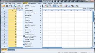 Onesample ttest  SPSS Part1 [upl. by Oirramaj]