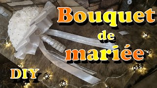 DIY Bouquet de mariée facile [upl. by Tennies428]