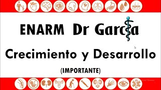 Crecimiento y Desarrollo para el ENARM  Dr Garcia [upl. by Christopher]