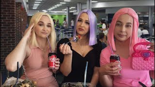 ASMR Mean girls eat lunch with you 🍽🙄 soft spoken [upl. by Naihs294]