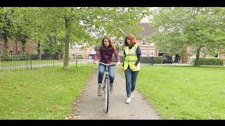 How to teach an adult to ride a bike quickly and simply  Cycling UK [upl. by Htebsle]