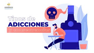 Tipos de adicciones y consecuencias [upl. by Ahsinod]