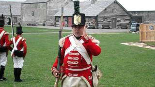 Musket Demonstration at Fort Niagara [upl. by Esilanna]