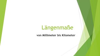 Mathe Längenmaße umwandeln einfach und kurz erklärt [upl. by Howes693]