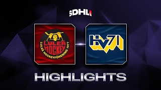 Luleå HockeyMSSK vs HV71  Game Highlights [upl. by Trik649]