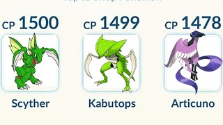 KANTO SCYTHER KABUTOPS AND ARTICUNO TEAM [upl. by Mackintosh]