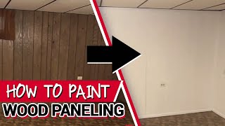 How To Paint Wood Paneling  Ace Hardware [upl. by Adgam]