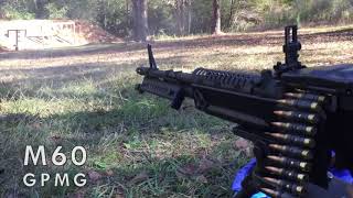 At The Range M60 GeneralPurpose Machine Gun [upl. by Annayd]