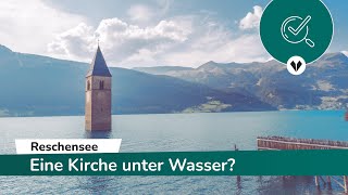 Eine versunkene Kirche im Reschensee Bergmensch Reality Check [upl. by Nnywg701]