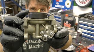 Johnson  Evinrude carburettor service [upl. by Venetis]