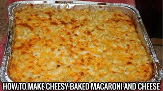 THE EASIEST AND CHEESIEST MACARONI AND CHEESE RECIPE [upl. by Studley]