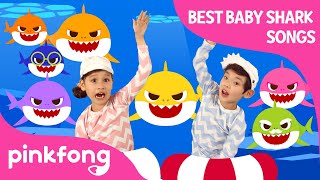 Baby Shark Dance and more  Compilation  Baby Shark Swims to the TOP  Pinkfong Songs for Children [upl. by Sybille408]