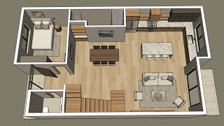 25x40ft  2 Storey  Home Plans With 4 Bedroom [upl. by Petrine]