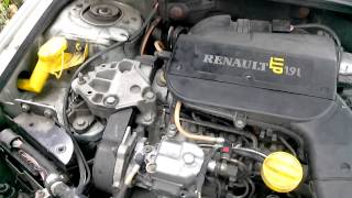 resolution de prechauffage renault megane 19 dti PART1 [upl. by Galang375]