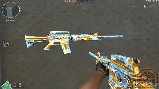 CF M4A1S Iron Beast Noble Gold Ice CrossFire News [upl. by Airyt34]