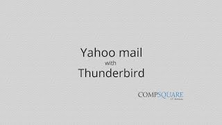 How to setup Thunderbird with Yahoo mail [upl. by Ahsaetan]