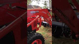 How to use a Kubota tractor [upl. by Tiffi]