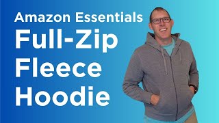 Amazon Essentials Full Zip Hoodie [upl. by Nagaem]