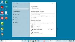 How to Install and Use a different Language Keyboard in Windows 10 [upl. by Benia]