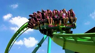 Hydra the Revenge offride HD Dorney Park [upl. by Fanchette787]