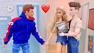 Barbie Doll Story “Love Triangle”  Mini Movie [upl. by Lacie]