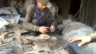 Making a Kukuri  Khukuri  Kukri in Nepal [upl. by Joette]