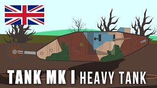 WWI Tanks Tank Mk I Heavy Tank [upl. by Issirk518]