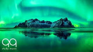 Aurora Borealis amp Northern Lights Music 🔵 Ambient Sounds and Relaxing Music [upl. by Nnylecoj]